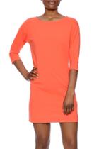  Orange Cotton Tunic