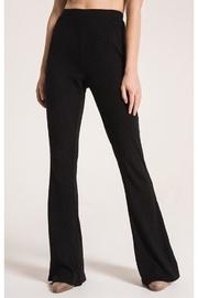  Ribbed Flare Pant
