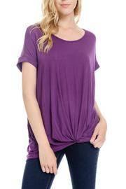  Front Knot Tunic Top