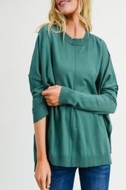  Faux-cashmere Sweater Top