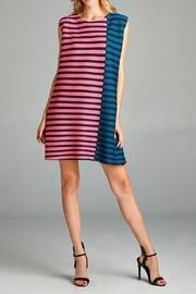 Line Pleated Dress