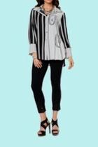  Patterned Button Up