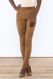  Soft Faux Suede Legging