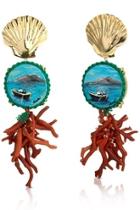  Vesuvio Shell Earrings