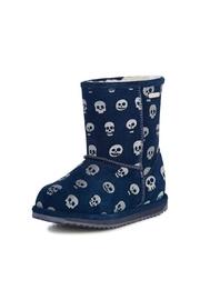  Glowing Skull Children Boots