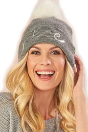  Sequin Nice/naughty Winter Hat