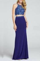  Two-piece Long Gown