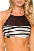  Silver-lining Halter Top