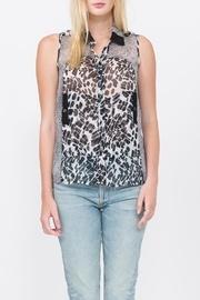  Animal Print Button Down