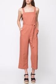  Linen Sleeveless Jumpsuit