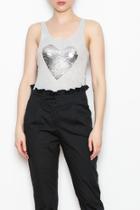  Fitted Heart Tank