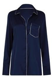  Satin Button Up