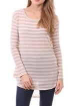  Casual Stripe Top