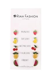  Weekdays Fruit Pin-earrings