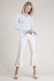  Flared Sleeve Sweater