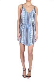  Striped Mini Dress