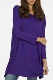 Solid Knit Tunic