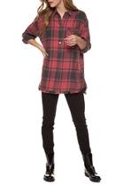  Edgy Plaid Top