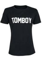  Black Tomboy T-shirt