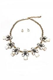  Facet Stone Necklace Set