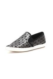  Pewter Geometric Shoe