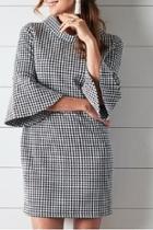  Lexi Dress Houndstooth