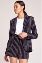  Stripe Suit Short