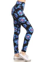  Blue Floral Legging