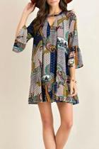  Patchwork Sass Dress