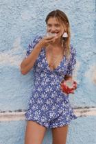  Zamira Floral Romper
