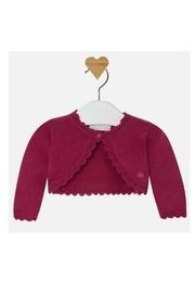  Raspberry Knit Cardigan