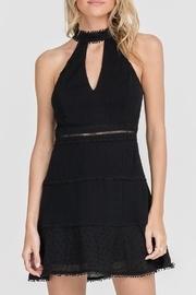 High-neck Mini Dress