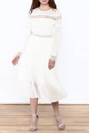  Long Sleeve Midi Dress