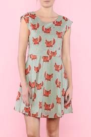  Fox Print Dress