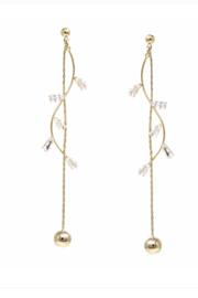  Vine Chain Drop Earrings