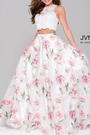  Beaded Lace Gown