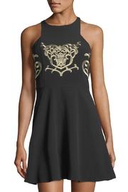  Embroidered Bodice Dress