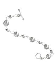 The Nava Family Interval Silver Bead Bracelet