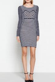  Knitted Stipe Dress