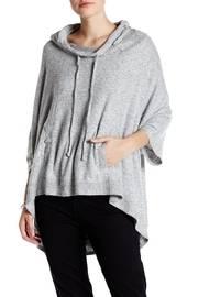  Hacci Knit Drawstring Hoodie