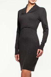  Charcoal Sweater Dress