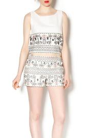  Embroidered Crop Top