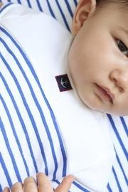  Striped Navy Romper