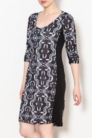  Oxy Contrast Side Panel Dress