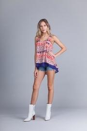 Chiffon Animal-print Top