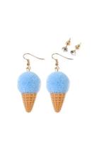  Ice-cream Cone Earring-set