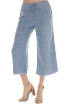  Frayed Crop Pant