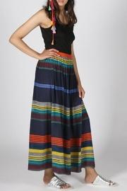  Navy Gajari Skirt