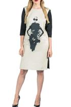  Terry Coloblock Dress