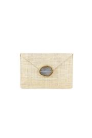  Capri Straw Clutch
